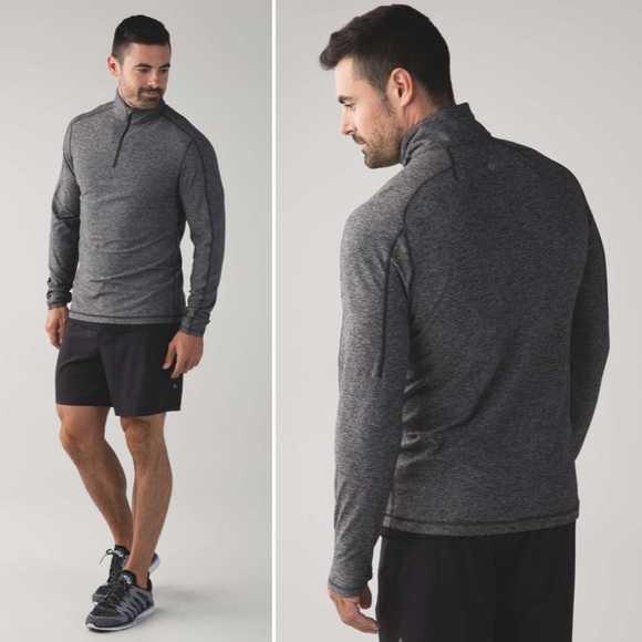 lululemon athletica Other - Lululemon Men’s Surge Warm 1/2 Zip In Silver XL